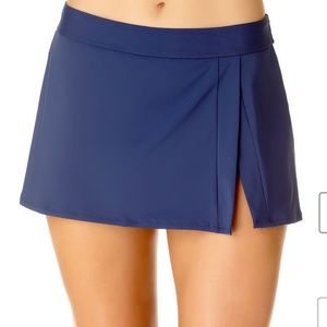 Dark blue swim skirt